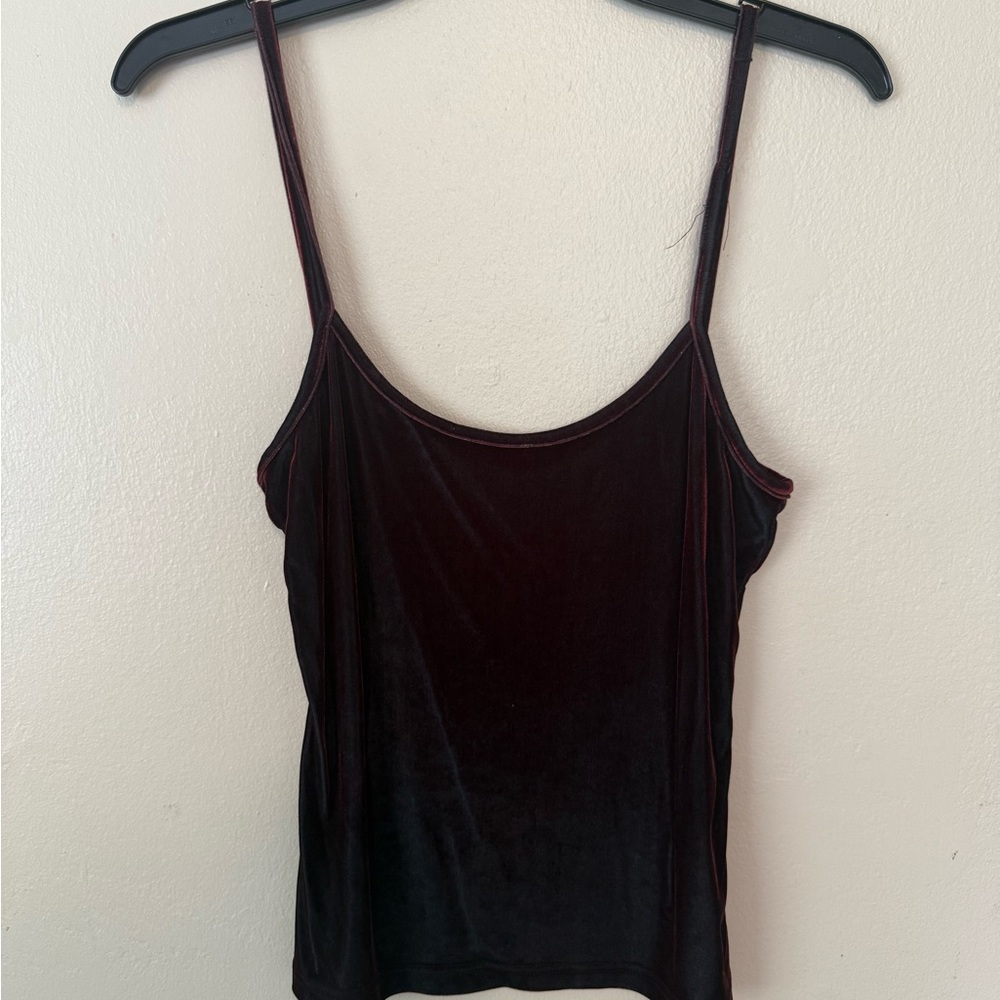 Express Velvet Wine Camisole